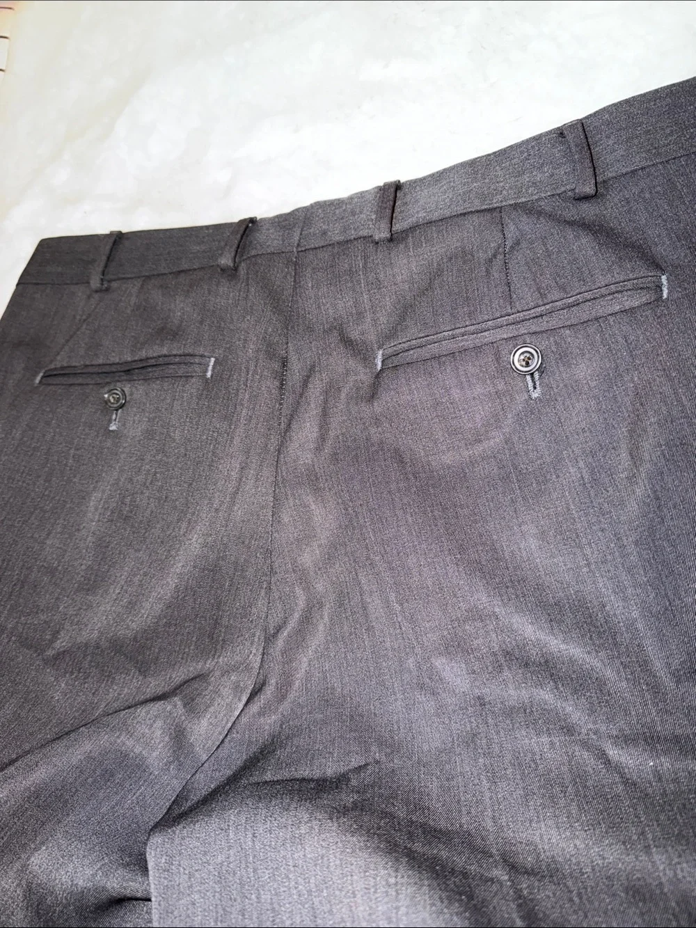 Eddie Bauer Charcoal Gray Dress Pants - 38X34 Classic Fit